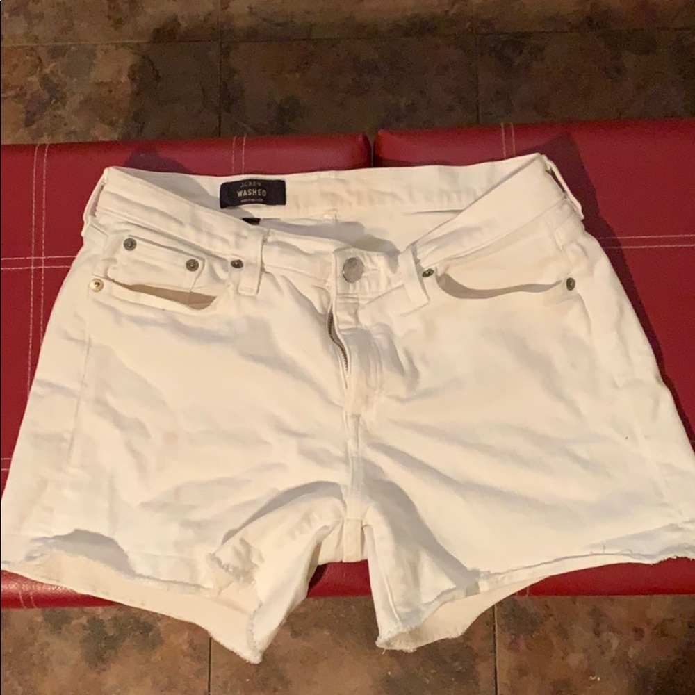 White shorts